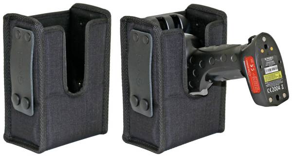 iSafe MOBILE IS-TH1 Ledertasche schwarz Scanner-Schutzhülle    Schwarz
