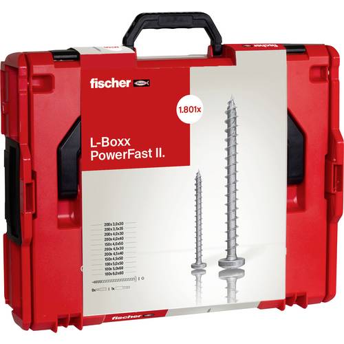 Fischer 568480 PowerFast II PH L-Boxx 102 Tellerschrauben Innenvielzahn Stahl galvanisch verzinkt 1 St.