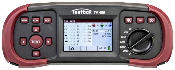 Testboy TV 456 inkl. EVSE-Adapter Installationstester
