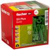Fischer 567809 SX Plus Green Spreizdübel 40 mm 8 mm 90 St.