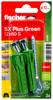 Fischer 567869 SX Plus Green Spreizdübel 60 mm 12 mm 3 St.