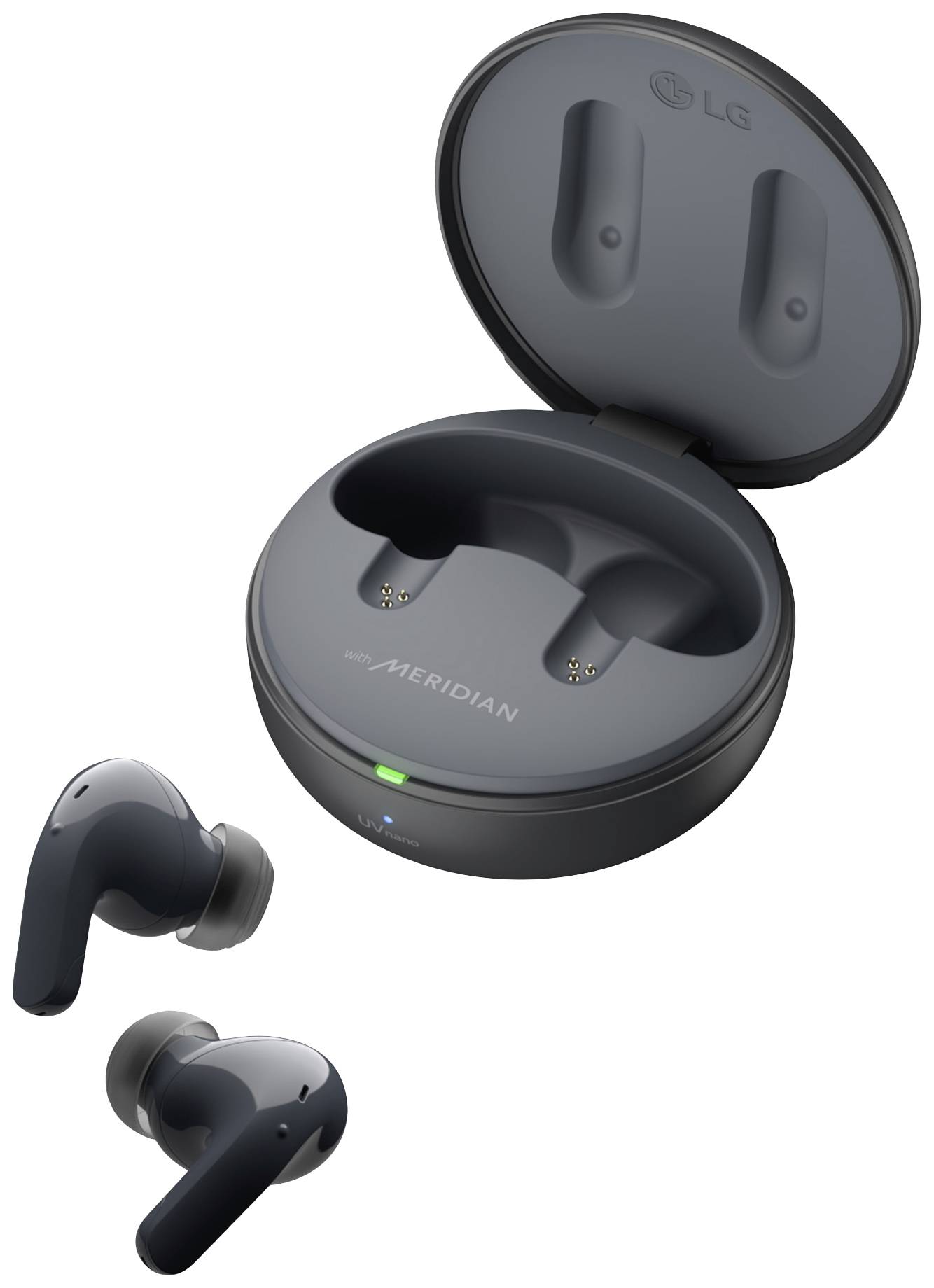 LG Electronics TONE Free DT90Q Ear Free Kopfhörer Bluetooth® Stereo Schwarz Noise Cancelling, M