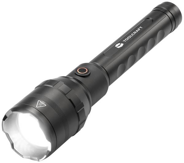 TOOLCRAFT TO-8578260 TO-8578260 LED Taschenlampe mit USB-Schnittstelle akkubetrieben 10.000 lm 10 h 730 g