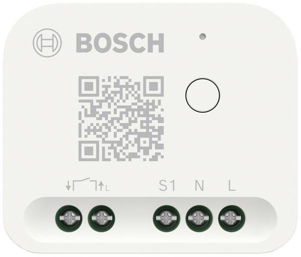BMCT-RZ Bosch Smart Home Aktor, Funk-Repeater, Funk-Schaltaktor, Funkempfänger-Relais, Multifunktions-Stromstoßschalter, Repeater, Schaltaktor, Universal-Schaltaktor, Universal-Dimmaktor
