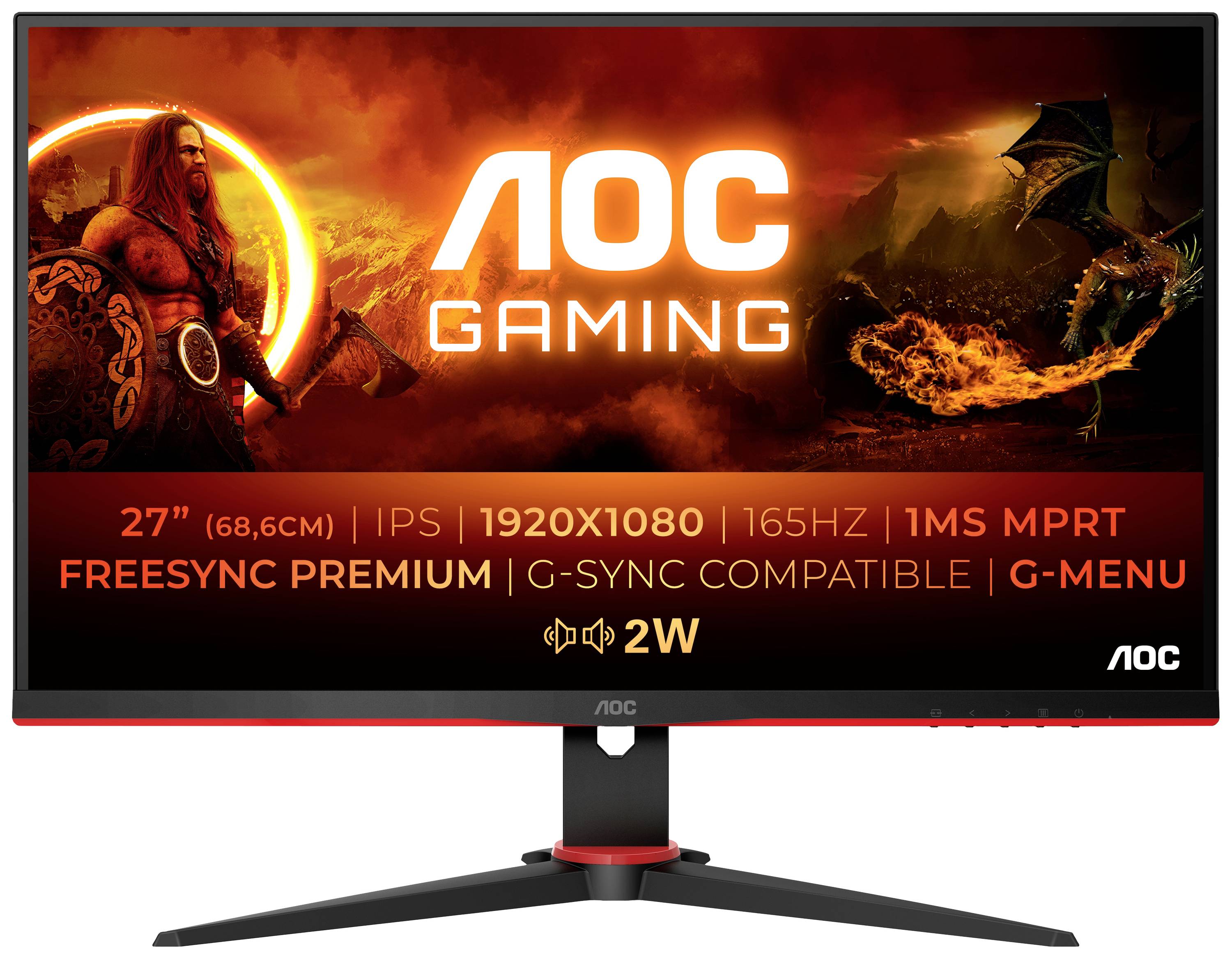 AOC 27G2SPAE Gaming Monitor 68,58cm (27\")