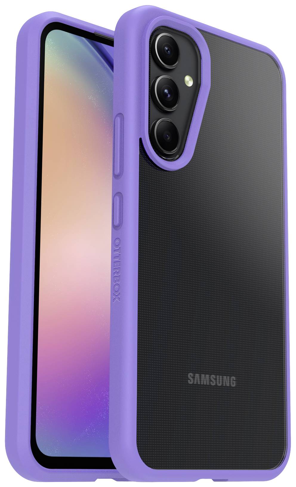 OTTER PRODUCTS OtterBox React Hülle für Samsung Galaxy A54 5G Purplexing transparent/lila Schlanke L