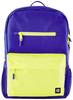 HP Notebook Rucksack Campus Passend für maximal: 39,6 cm (15,6") Blau, Gelbgrün