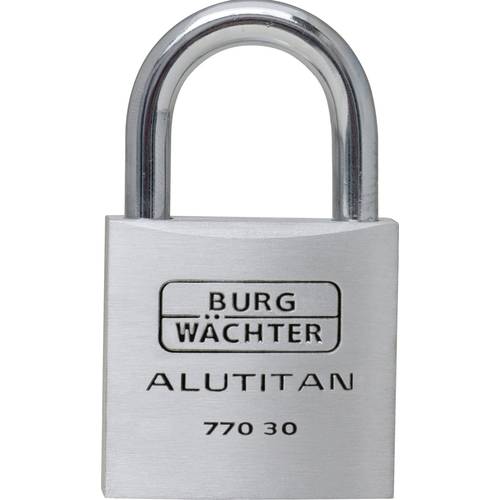 Burg Wächter 36021 Vorhängeschloss 30.00 mm verschieden schließend Aluminium Schlüsselschloss