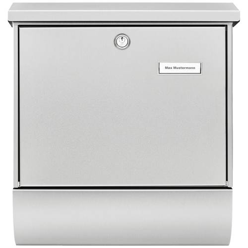 Burg Wächter 8155 AMRUM-SET 38670 Ni (EC) Briefkasten Edelstahl Edelstahl Schlüsselschloss
