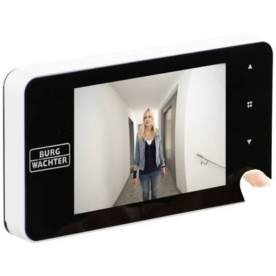 Burg Wächter Door eGuard DG 8200 W 37370 Digitaler Türspion mit TFT-Display 10.16 cm 4 Zoll