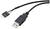 'USB-Kabel mit Stecker und freigelegten Drähten, geeignet für den Anschluss an Motherboards oder elektronische Geräte.'