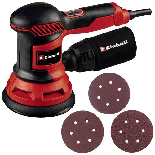 Thumbnail - Einhell TC-RS 425 E 4462005 Exzenterschleifer mit Zubehör 425 W Ø 125 mm