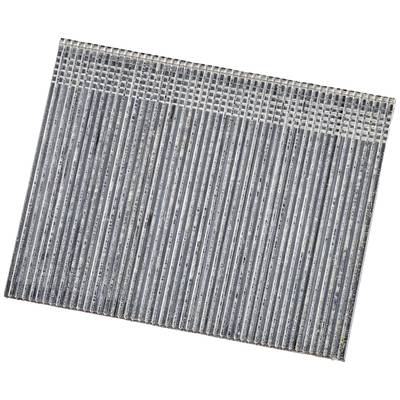 Metallische Nägel sind dicht nebeneinander in einer flachen, rechteckigen Formation angeordnet, ideal für Bauzwecke.