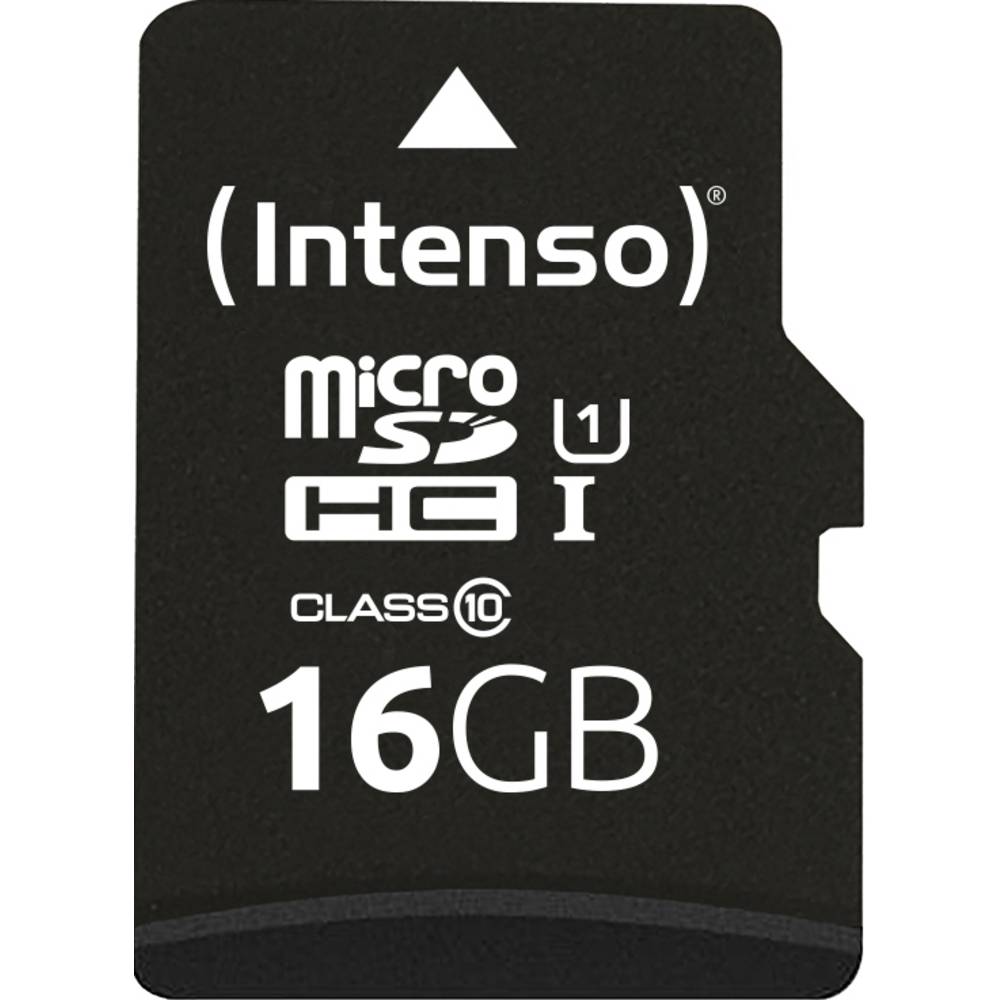 Intenso microSDHC 16GB Class 10 UHS-I U1