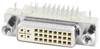 Connfly DS1091-VN0S Einbaubuchse Buchse, Einbau horizontal Polzahl: 29 Beige 1 St. Tray