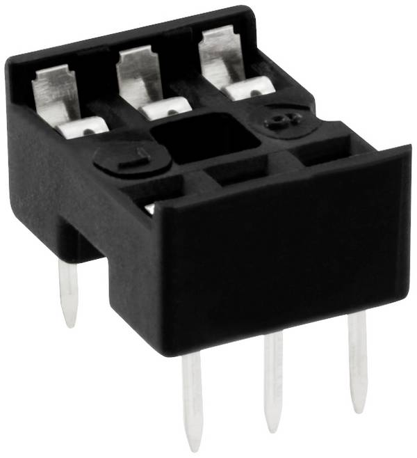 Connfly DS1009-06AT1NX-0A2  IC-Fassung Rastermaß: 2.54 mm Polzahl: 6  1 St. Tube