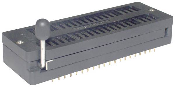Connfly DS1043-32FB IC-Testsockel Rastermaß: 2.54 mm Polzahl: 32 1 St. Tube