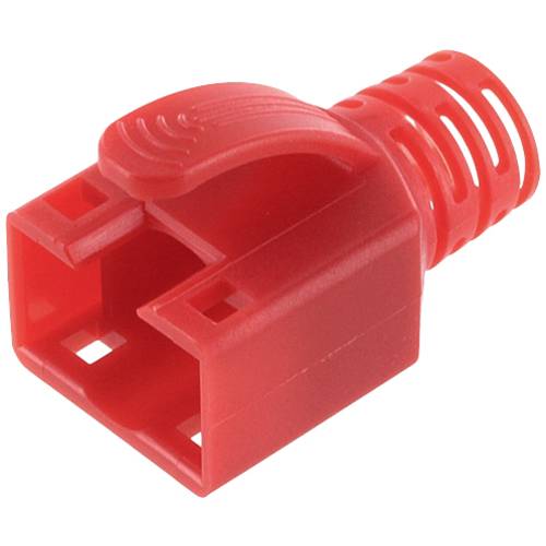 econ connect KSC6ART Knickschutz für Cat.6a Stecker rot KSC6ART Knickschutztülle Rot 1 St.