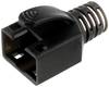 econ connect KSC6ASW Knickschutz für Cat.6a Stecker schwarz KSC6ASW Knickschutztülle Schwarz 1 St.