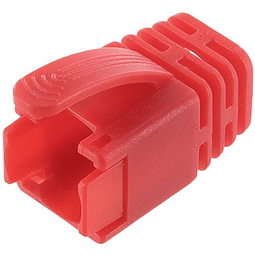 econ connect Knickschutz für Cat.8 Stecker rot KSC8RT Knickschutztülle Rot 1 St.