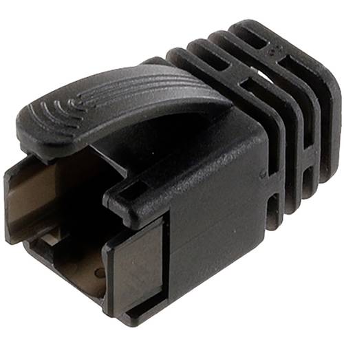 econ connect Knickschutz für Cat.8 Stecker schwarz KSC8SW Knickschutztülle Schwarz 1 St.