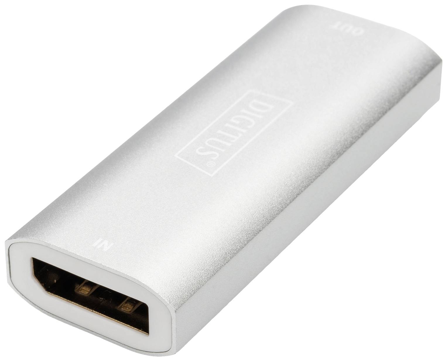 Digitus DS-55524 DisplayPort Adapter [1x DisplayPort Buchse - 1x DisplayPort Buchse] Silber 4K UHD