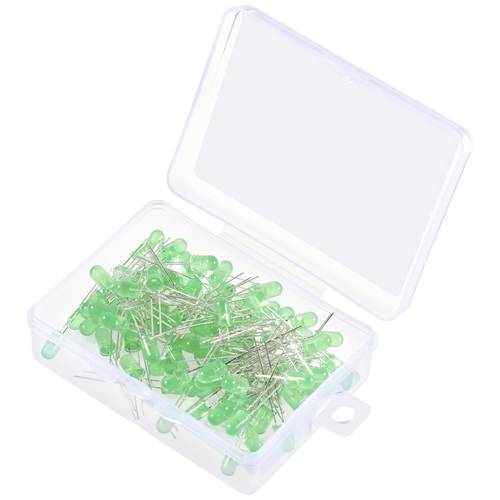 TRU COMPONENTS LED bedrahtet Gelb-Grün Rund 5 mm 90 mcd 30 ° 20 mA 1.8 V, 2.4 V