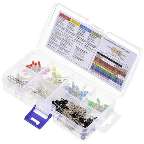Thumbnail - TRU COMPONENTS LED bedrahtet Rot, Gelb, Blau, Gelb-Grün, Warmweiß, Kaltweiß Rund 3 mm 55 mcd, 330 mcd, 420 mcd, 2500 mcd...