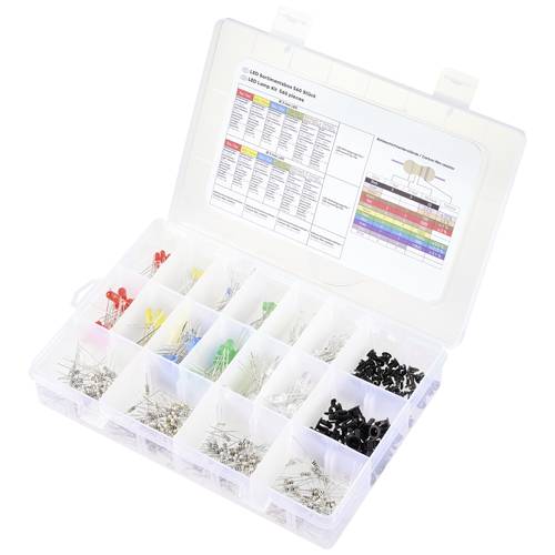 TRU COMPONENTS LED bedrahtet Rot, Gelb, Blau, Gelb-Grün, Warmweiß, Kaltweiß Rund 3 mm, 5 mm 55 mcd, 330 mcd, 420 mcd, 25...