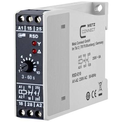 Metz Connect 11016005270517 RSD-E10 Stern-Dreieck-Relais 230 V/AC 1 St. 2 Wechsler