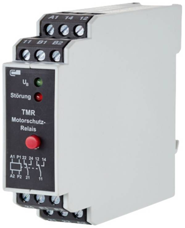 Metz Connect Motorschutzrelais m.Fehlerspeicher TMR-E12 mFS 2W 24UC 24 V, 22,5 mm, 75 100 mm