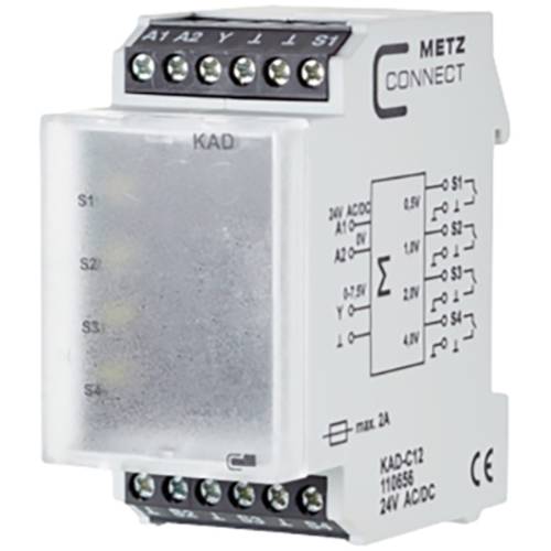 Thumbnail - Digital-Analog-Wandler 24, 24 V/AC, V/DC (max) Metz Connect 110656 1 St.