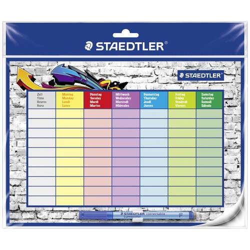 Staedtler Wandkalender Stundenplan 641 SP2 1 Woche/1 Seite 1 St.