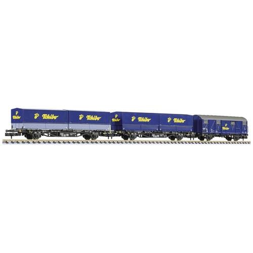 Thumbnail - Liliput L260112 N 3er-Set Güterwagen Tchibo-Zug der DB AG