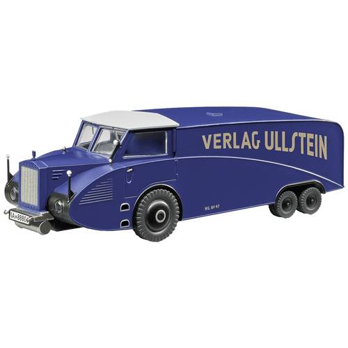 Liliput L937491 H0 LKW Modell Rumpler RuV 31, dunkelblau, Kühlergrill blau, Dach grau