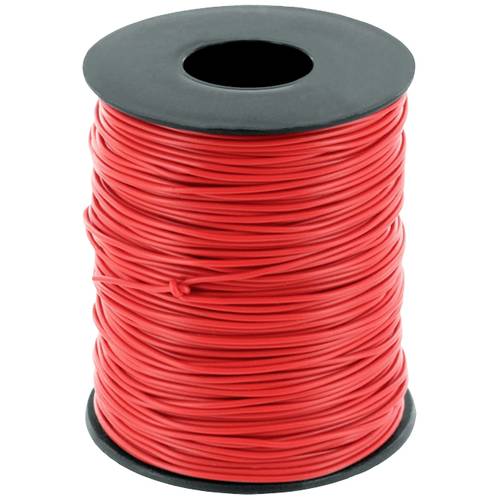 econ connect KD05RT100 Schaltdraht 1 x 0.2 mm² Rot 100 m