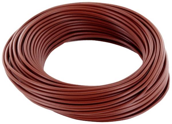 econ connect KD05BR10 Schaltdraht 1 x 0.2 mm² Braun 10 m