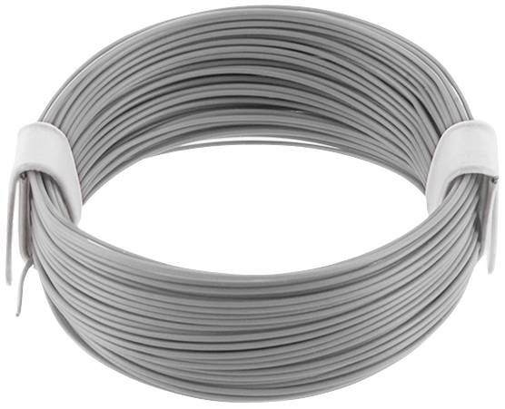 Econ connect KL004GR10 Litze 1 x 0.04mm² Grau 10m