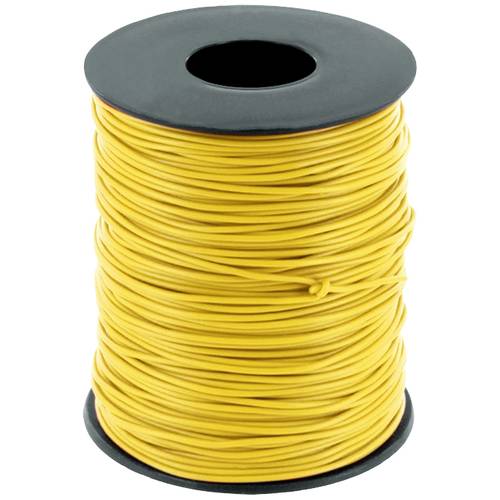 Thumbnail - econ connect KL014GE100 Litze 1 x 0.14 mm² Gelb 100 m