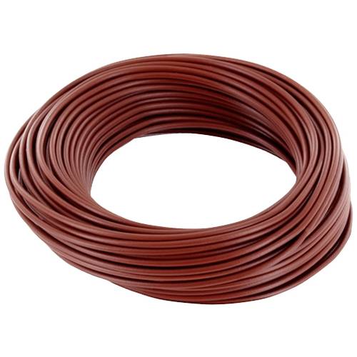 Thumbnail - econ connect KL014BR10 Litze 1 x 0.14 mm² Braun 10 m