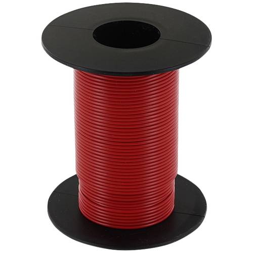 Thumbnail - econ connect KL025RT25 Litze 1 x 0.25 mm² Rot 25 m