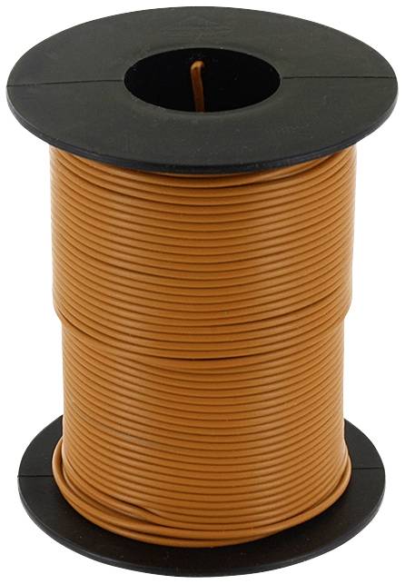 ECON connect KL025OR50 Litze 1 x 0.25 mm² Orange 50 m