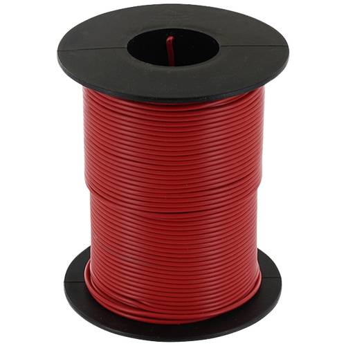 econ connect KL025RT50 Litze 1 x 0.25 mm² Rot 50 m