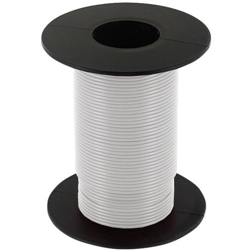 Thumbnail - econ connect KL025WS25 Litze 1 x 0.25 mm² Weiß 25 m