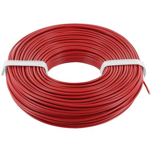 Thumbnail - econ connect KL05RT40 Litze 1 x 0.5 mm² Rot 40 m