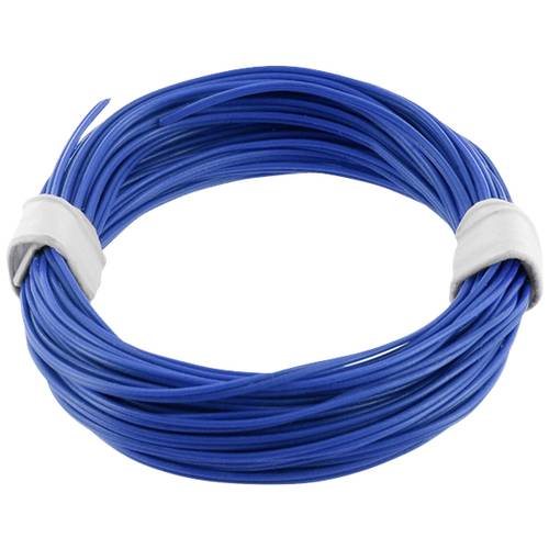 Thumbnail - econ connect KZL2X008BL5 Litze 2 x 0.08 mm² Blau 5 m