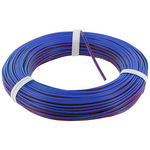 Thumbnail - econ connect KZL2X014RTBL25 Litze 2 x 0.14 mm² Rot, Blau 25 m