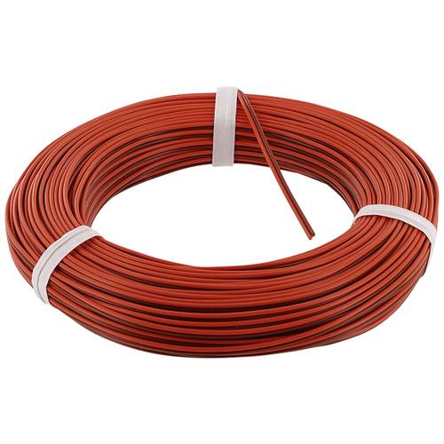 econ connect KZL2X014RTBR25 Litze 2 x 0.14 mm² Rot, Braun 25 m