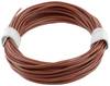 econ connect KZL2X008BR5 Litze 2 x 0.08 mm² Braun 5 m