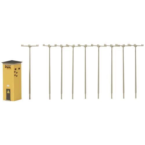 Auhagen 14489 N Transformatorenhäuschen mit Betonmasten